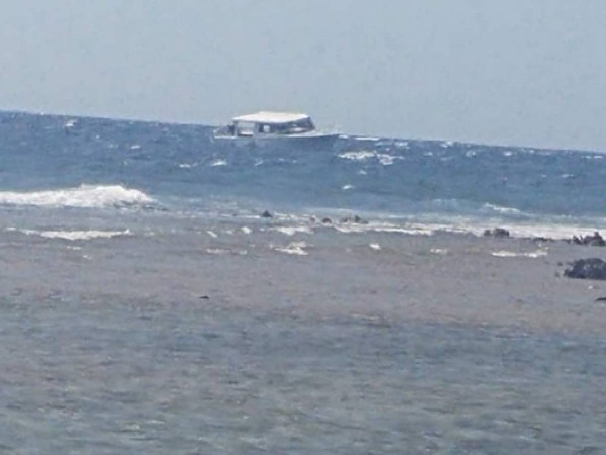 Lancha con varios hondureños a bordo naufraga en costas de Belice sin dejar rastro