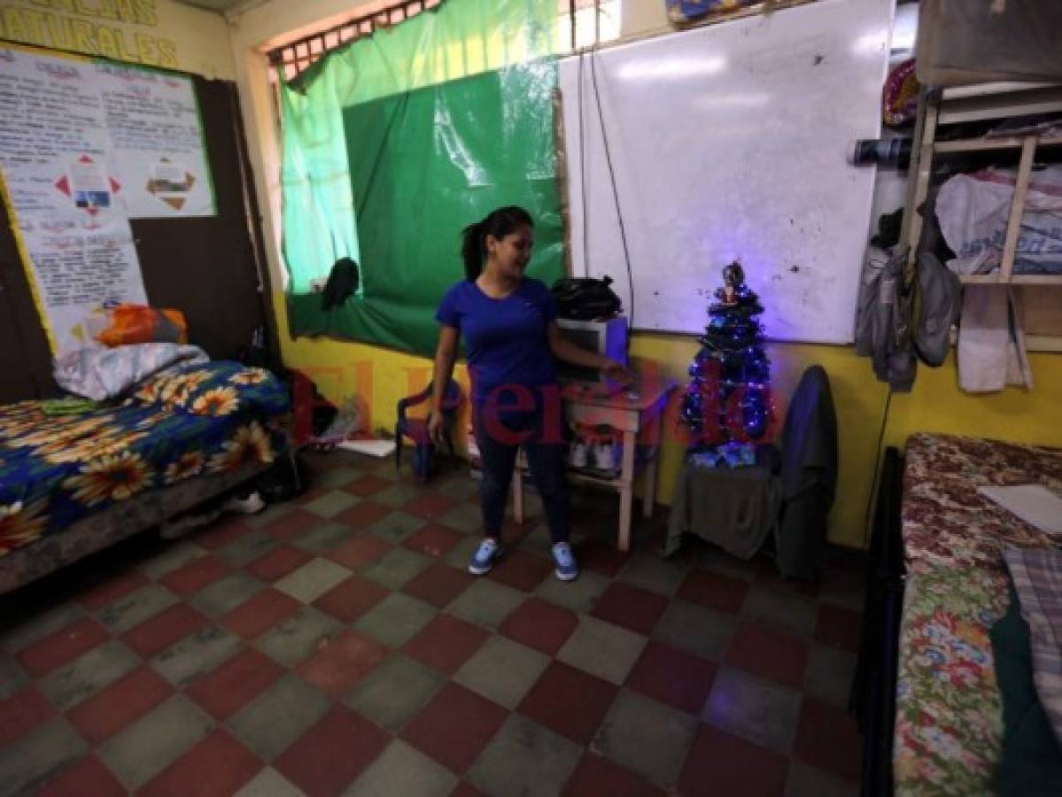 Un total de 18 familias siguen albergadas en la aldea Suyapa de la capital de Honduras