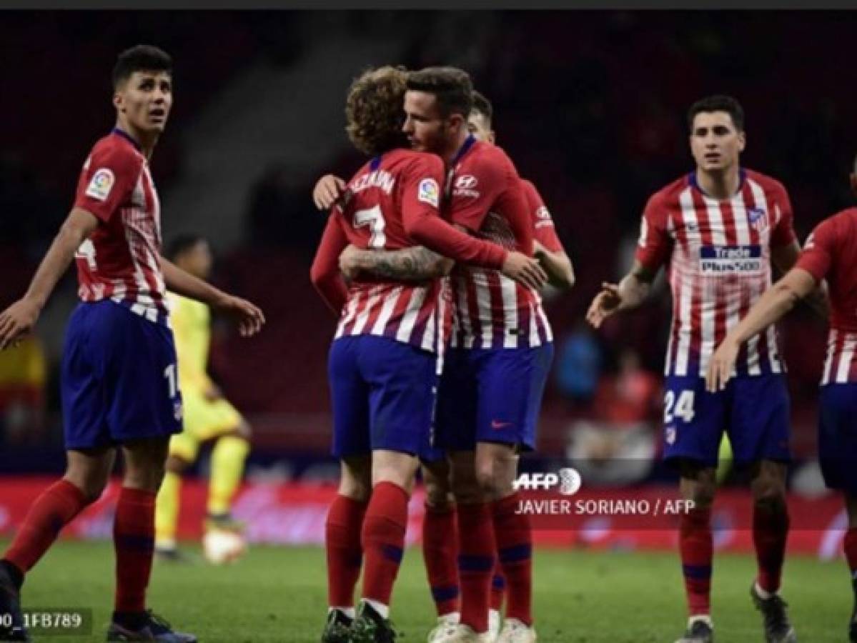 Atlético de Madrid venció 2-0 al Girona del Choco Lozano