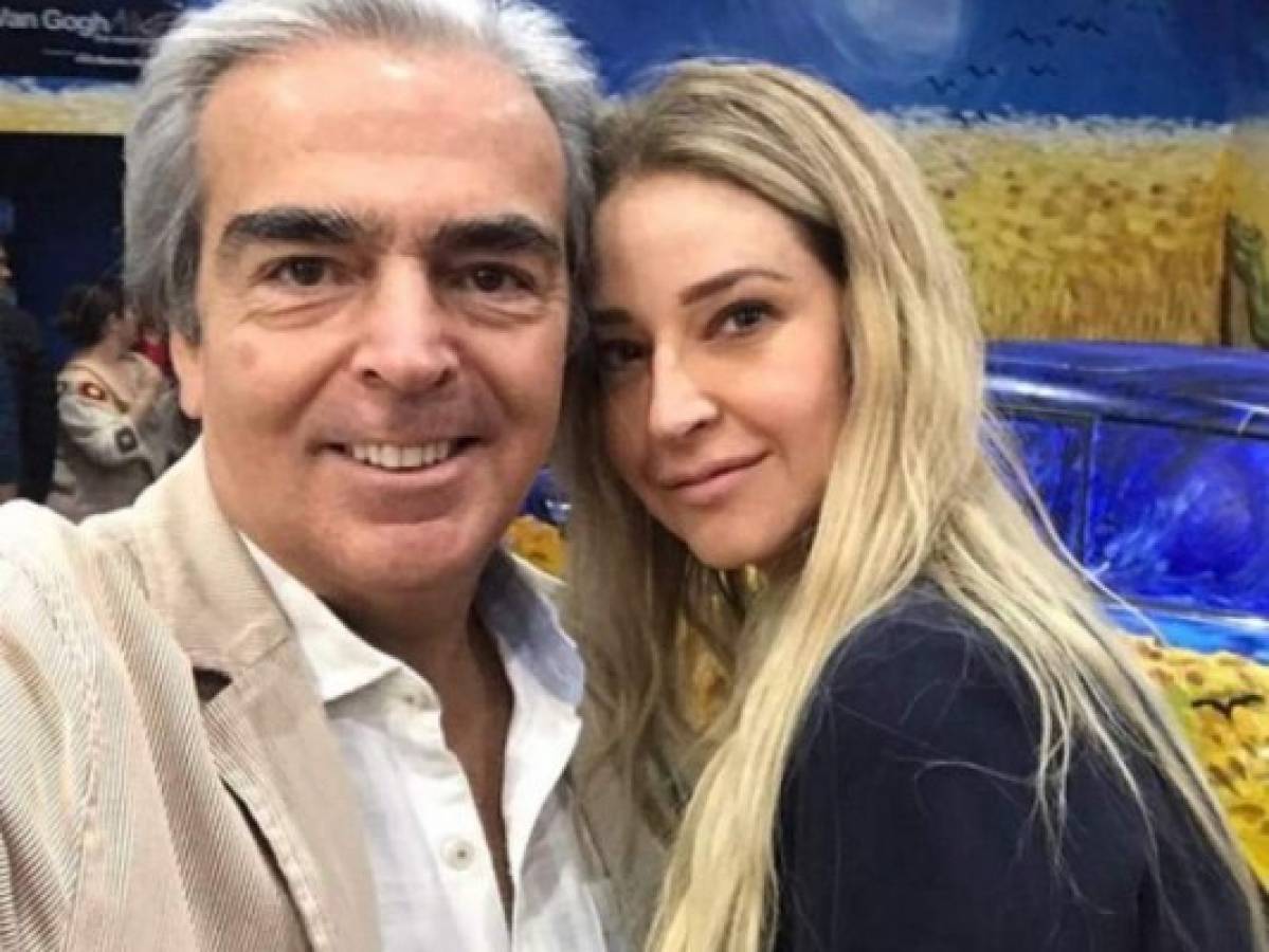 Lorenzo Lazo, viudo de Edith González, se deja ver muy enamorado de su novia Lourdes