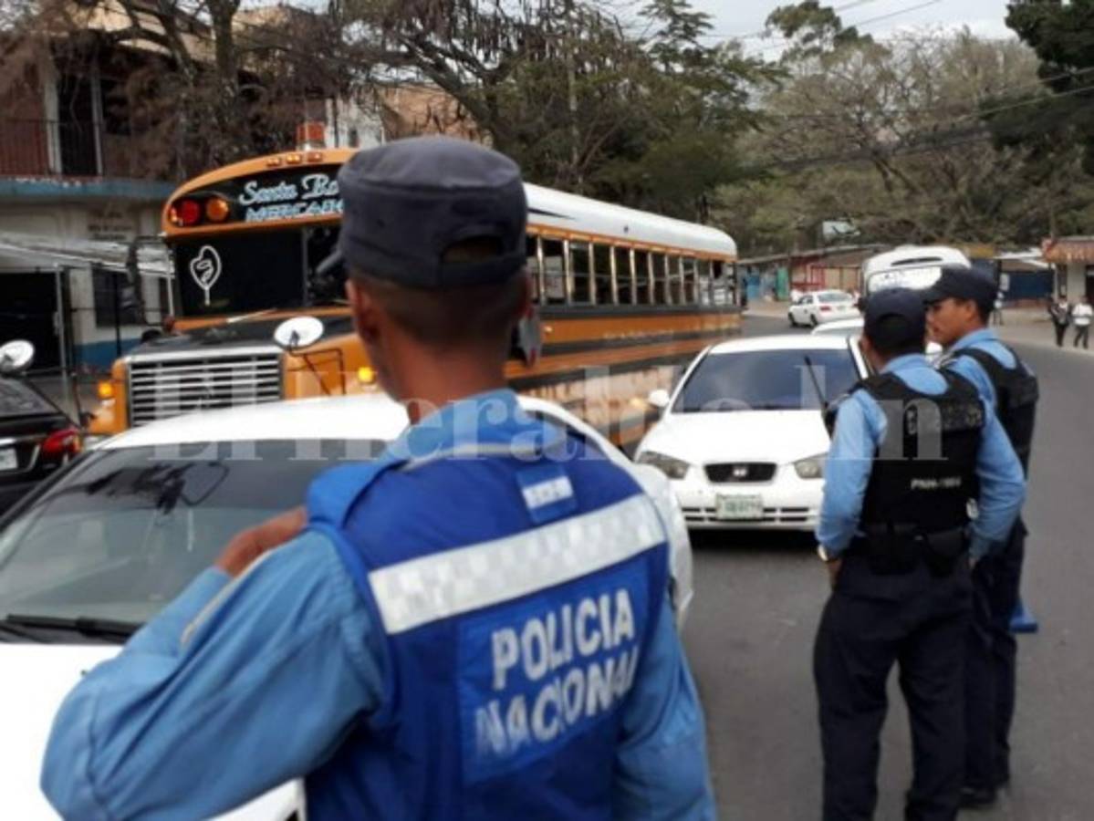 Comienzan operativos en unidades de transporte de la capital previo a Semana Santa