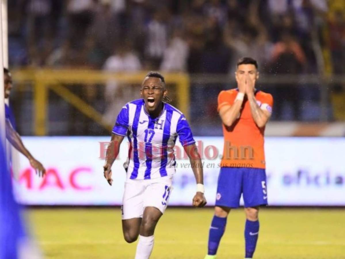 Alberth Elis anota gol con Honduras un año y 11 meses después
