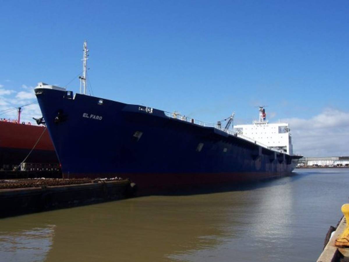 Confirman que barco se hundió durante huracán en Bahamas