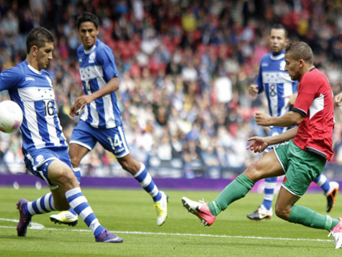 Honduras empata 2-2 ante Marruecos en su debut en Londres 2012