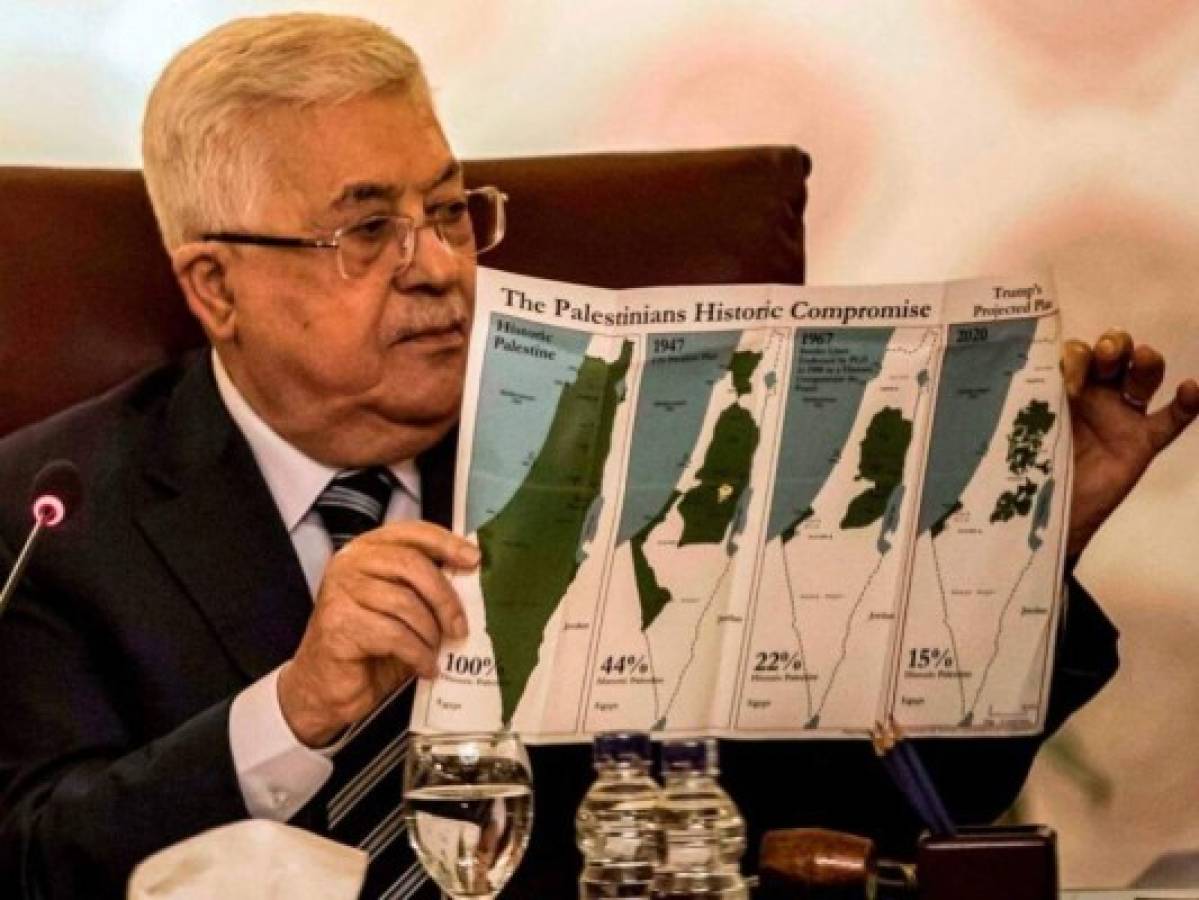 Presidente palestino rompe 'todas las relaciones' con Israel y EEUU