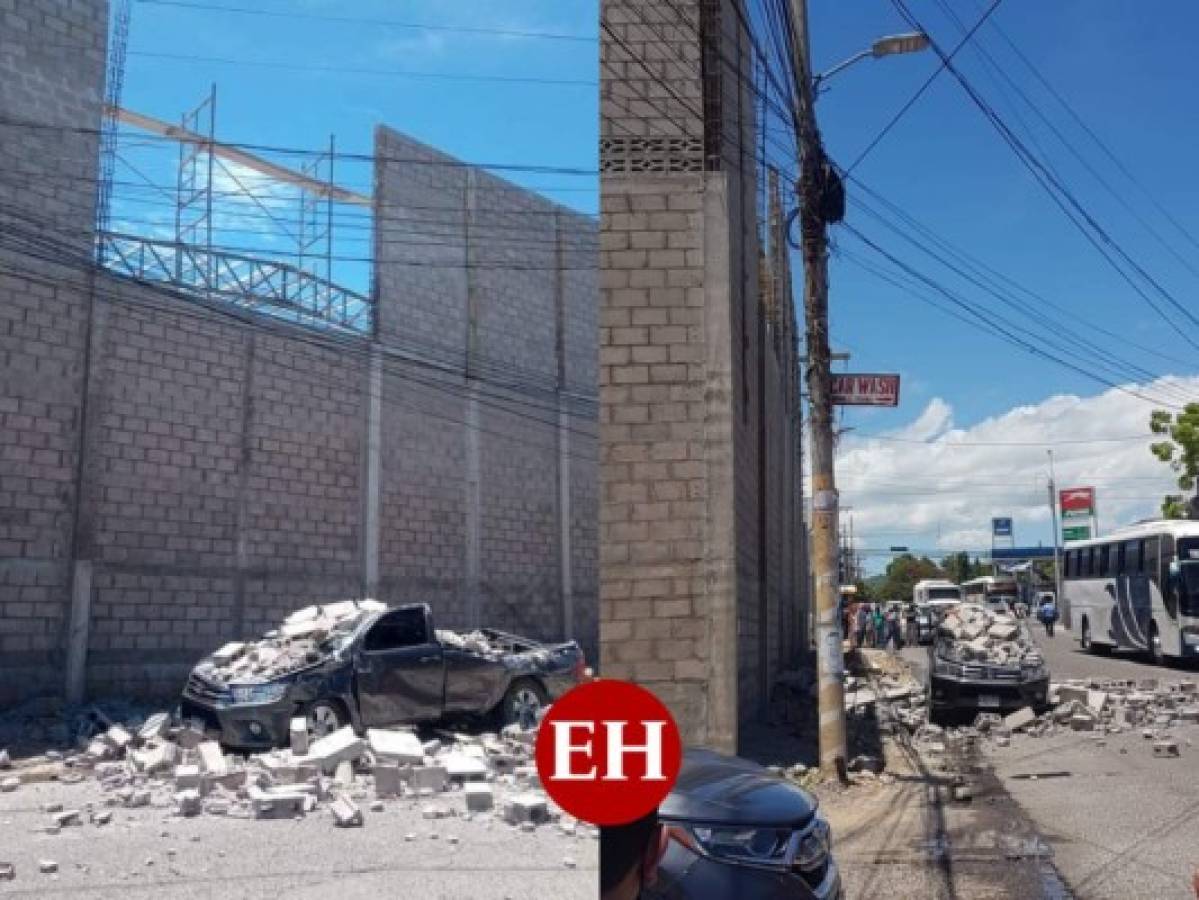 ¿Qué provocó la caída del muro en Choluteca que mató a una joven?