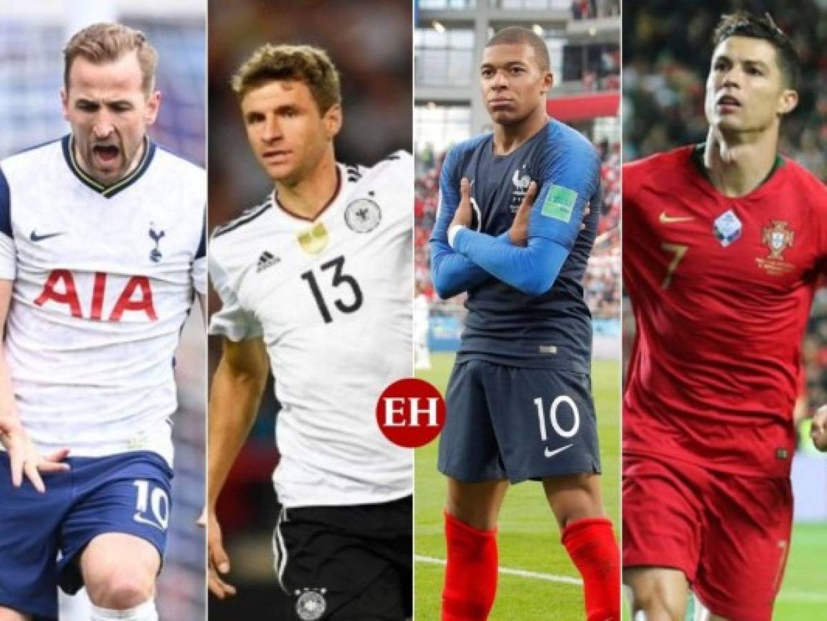 Cristiano Ronaldo, Mbappé, De Bruyne, Müller, Kane, cinco estrellas a seguir en la Eurocopa