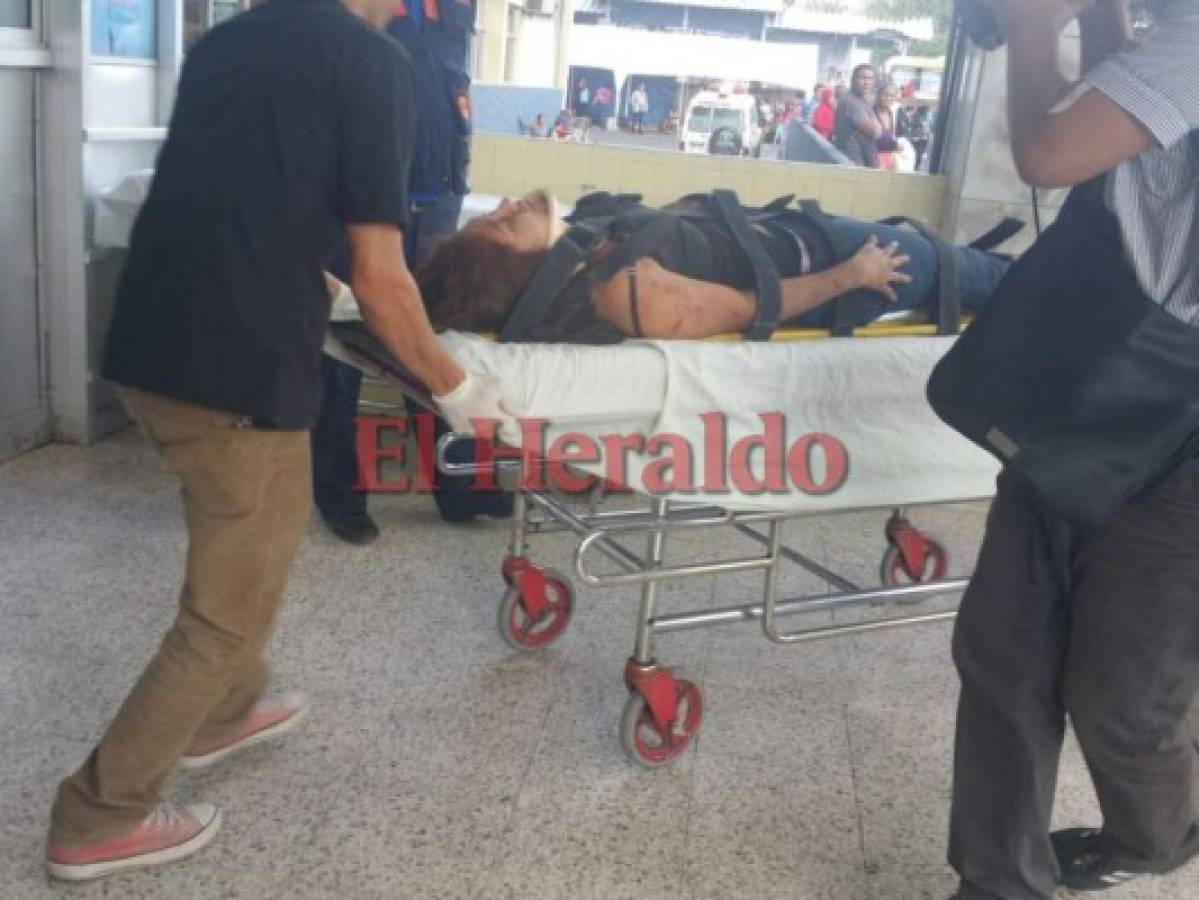 Un muerto y varios heridos deja accidente de bus en la carretera al sur de Honduras