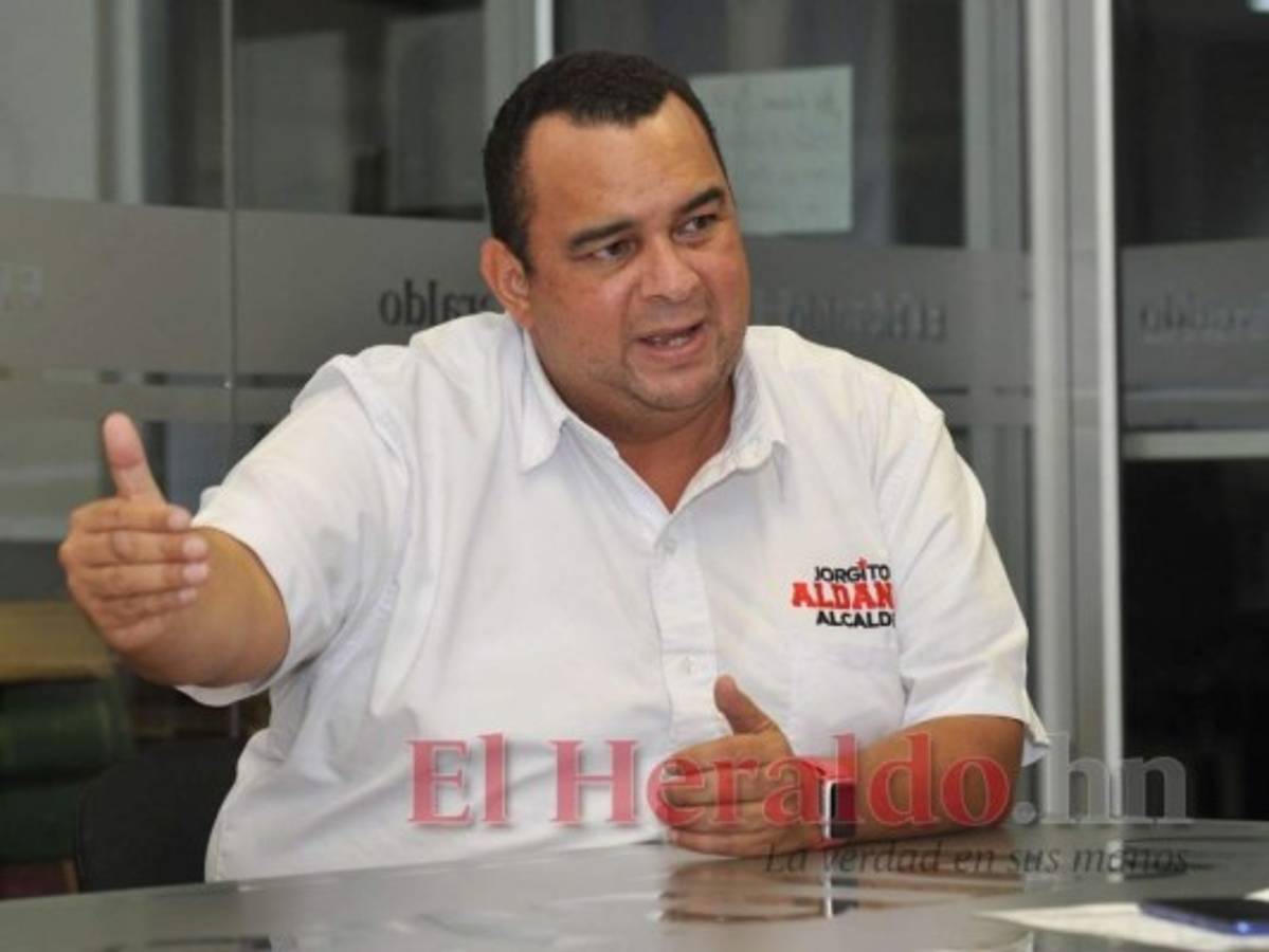 Jorge Aldana propone una capital con agua y con una administración transparente
