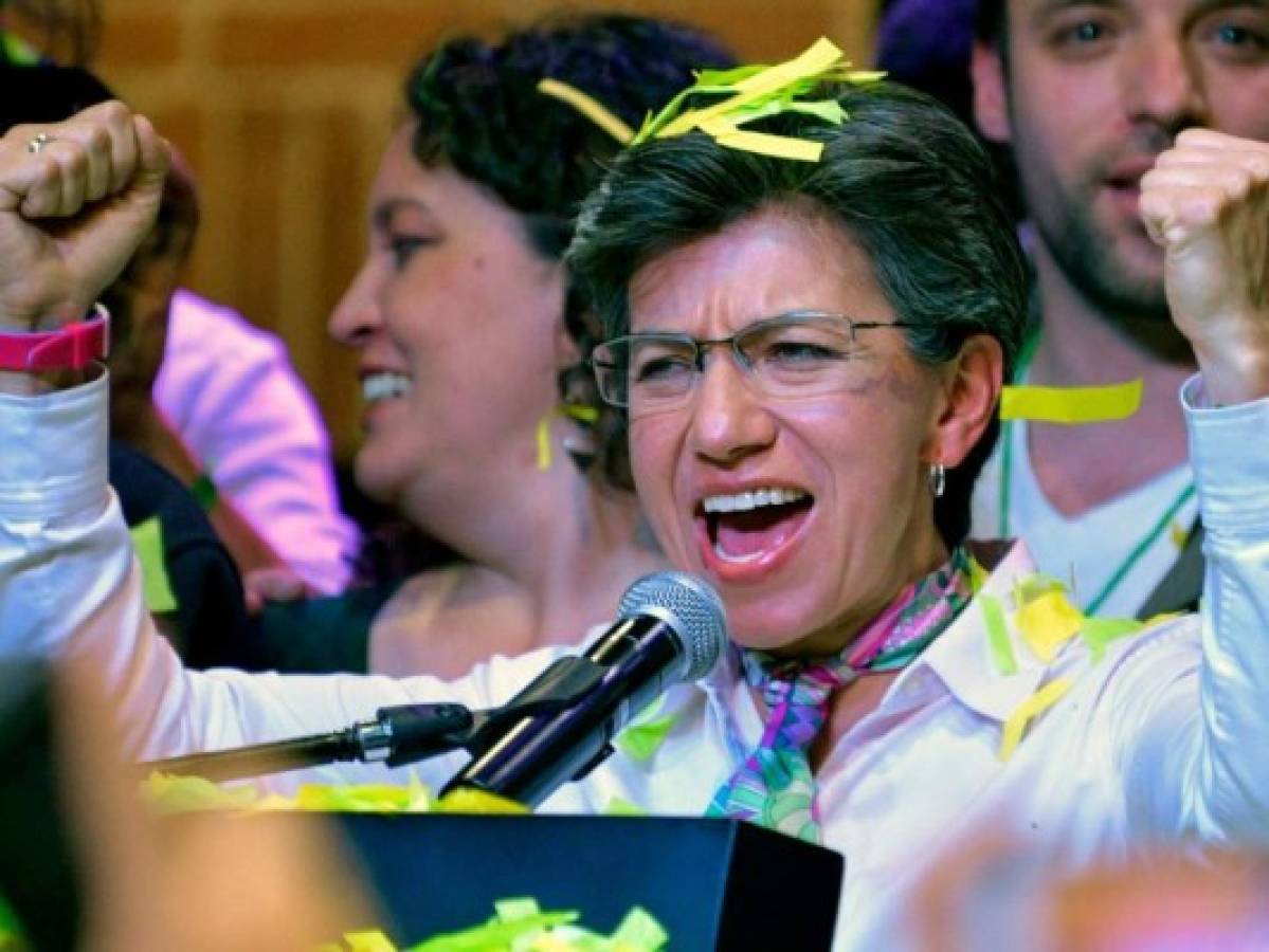 Claudia López se impuso y es la primera mujer alcaldesa de Bogotá