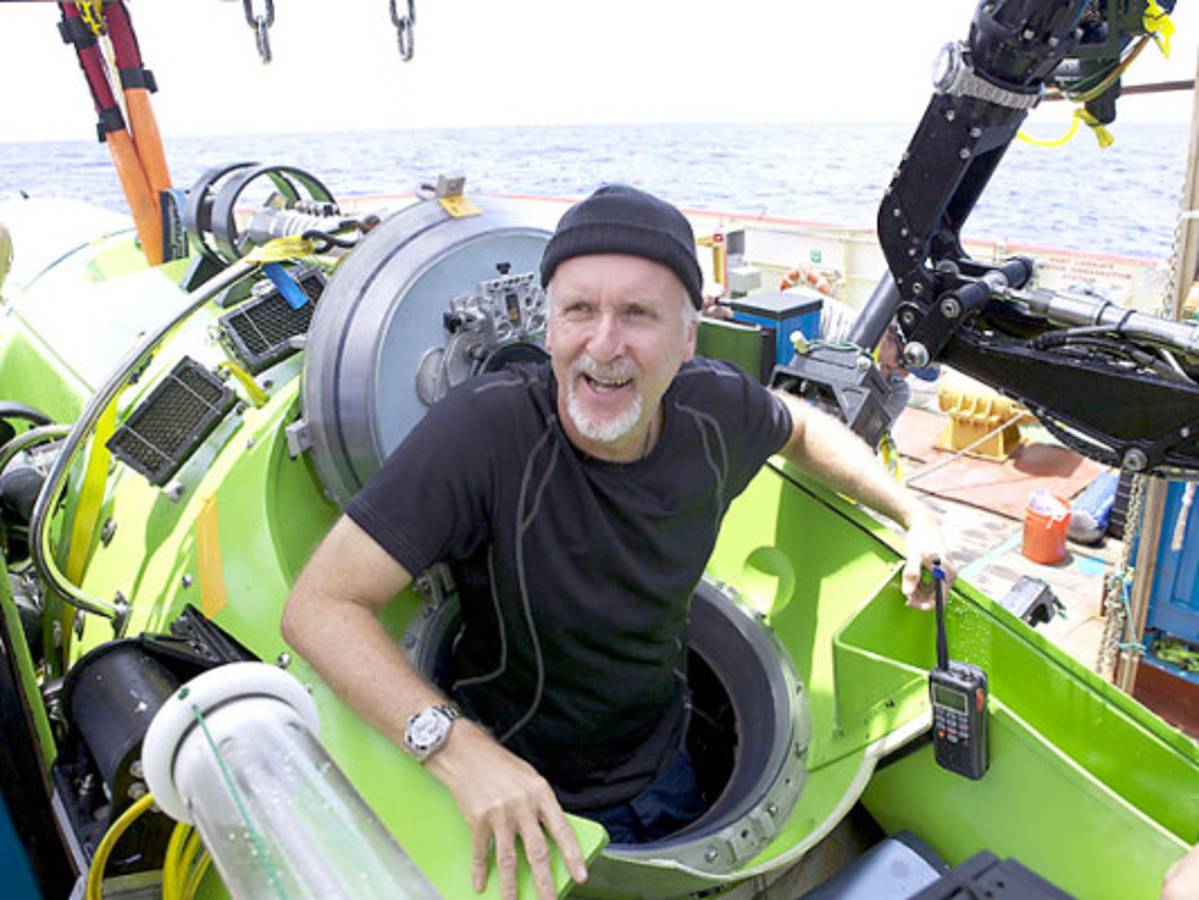 James Cameron vio un paisaje 'lunar' en las profundidades del océano