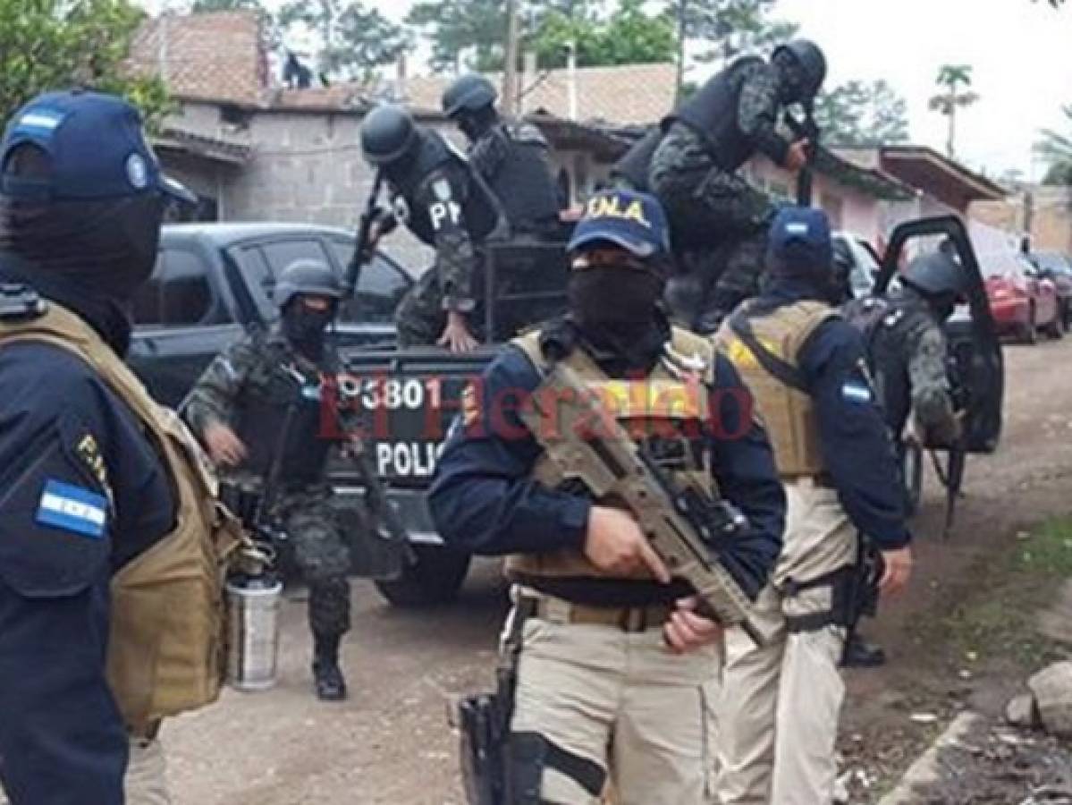 Ejecutan 'Operación Dragón III' en los 18 departamentos de Honduras