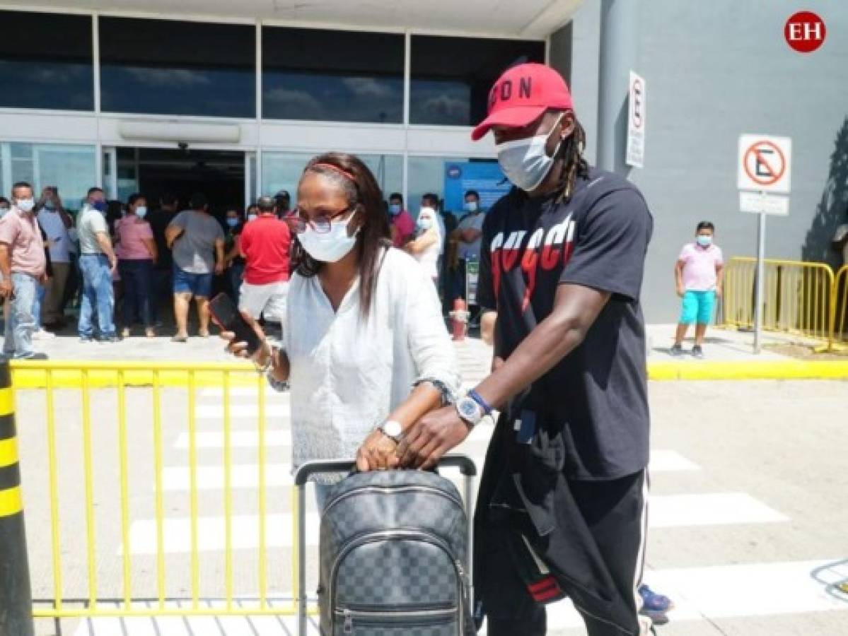 Alberth Elis ya está en Honduras para ser operado