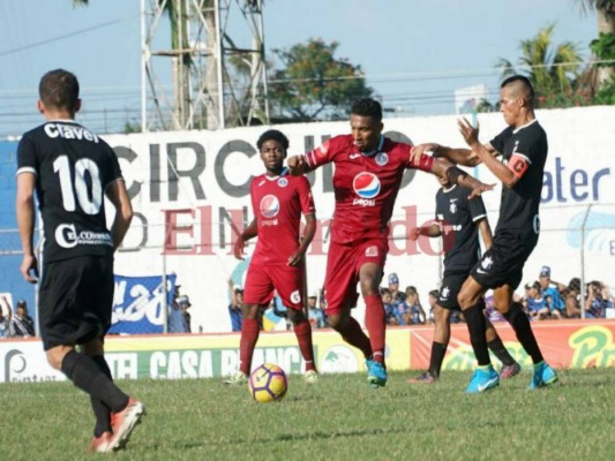 Motagua se apega a la cima de la tabla y vence 2-1 a domicilio al Honduras Progreso