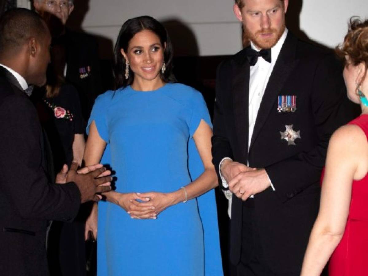 Las primeras fotos de la 'pancita' de Meghan Markle