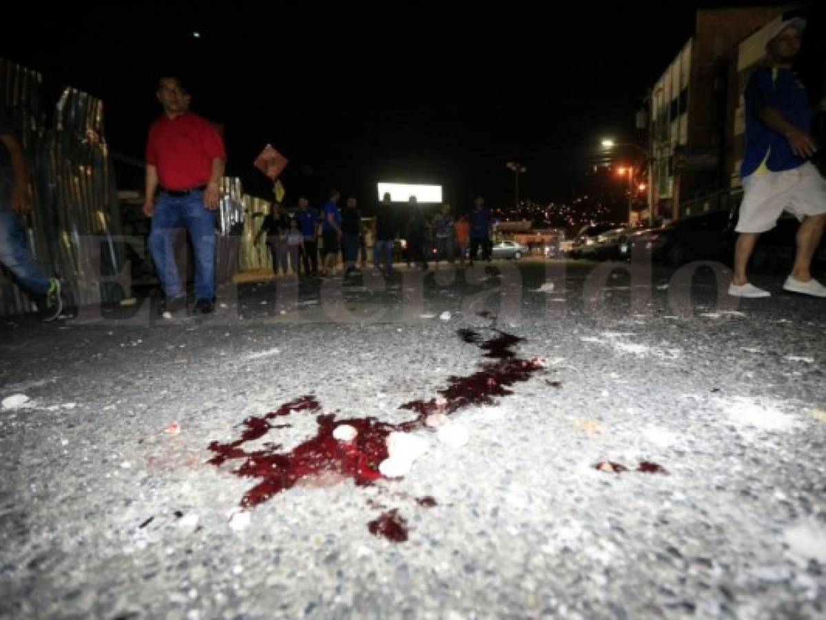 Relajo en afueras del Nacional deja un muerto y un herido