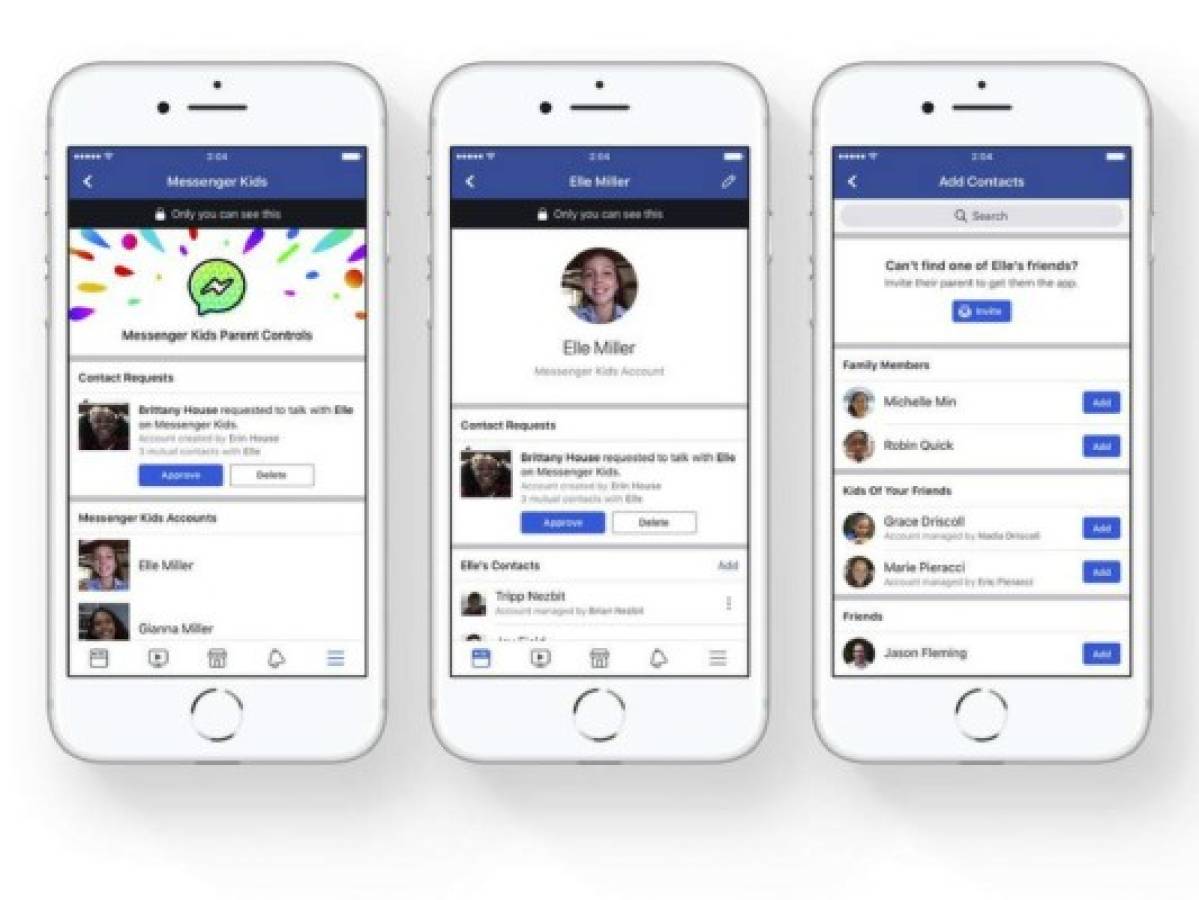 Facebook lanza una versión de Messenger para niños en Estados Unidos 