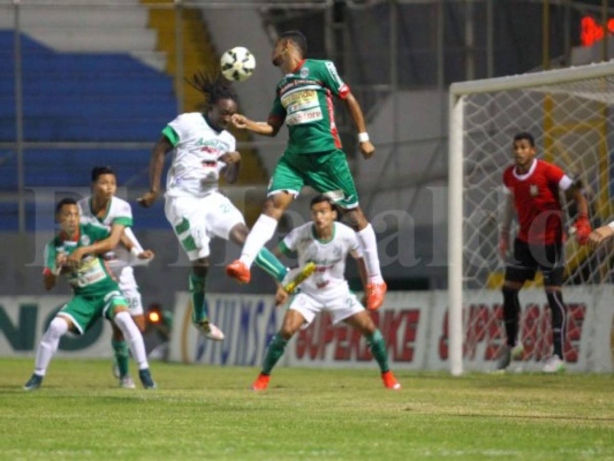 Marathón y Platense empataron sin goles en San Pedro Sula