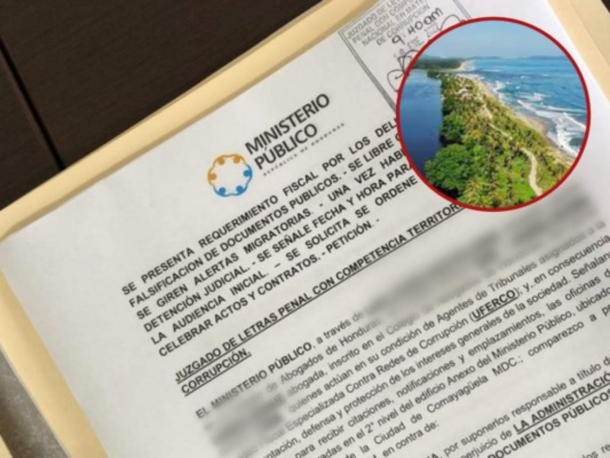 Requerimiento fiscal por fraude y falsificación en caso que afecta al Parque Nacional 'Jeannette Kawas” 