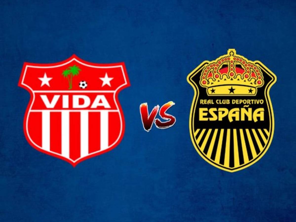 Real España empata 2-2 ante Vida en la jornada 17