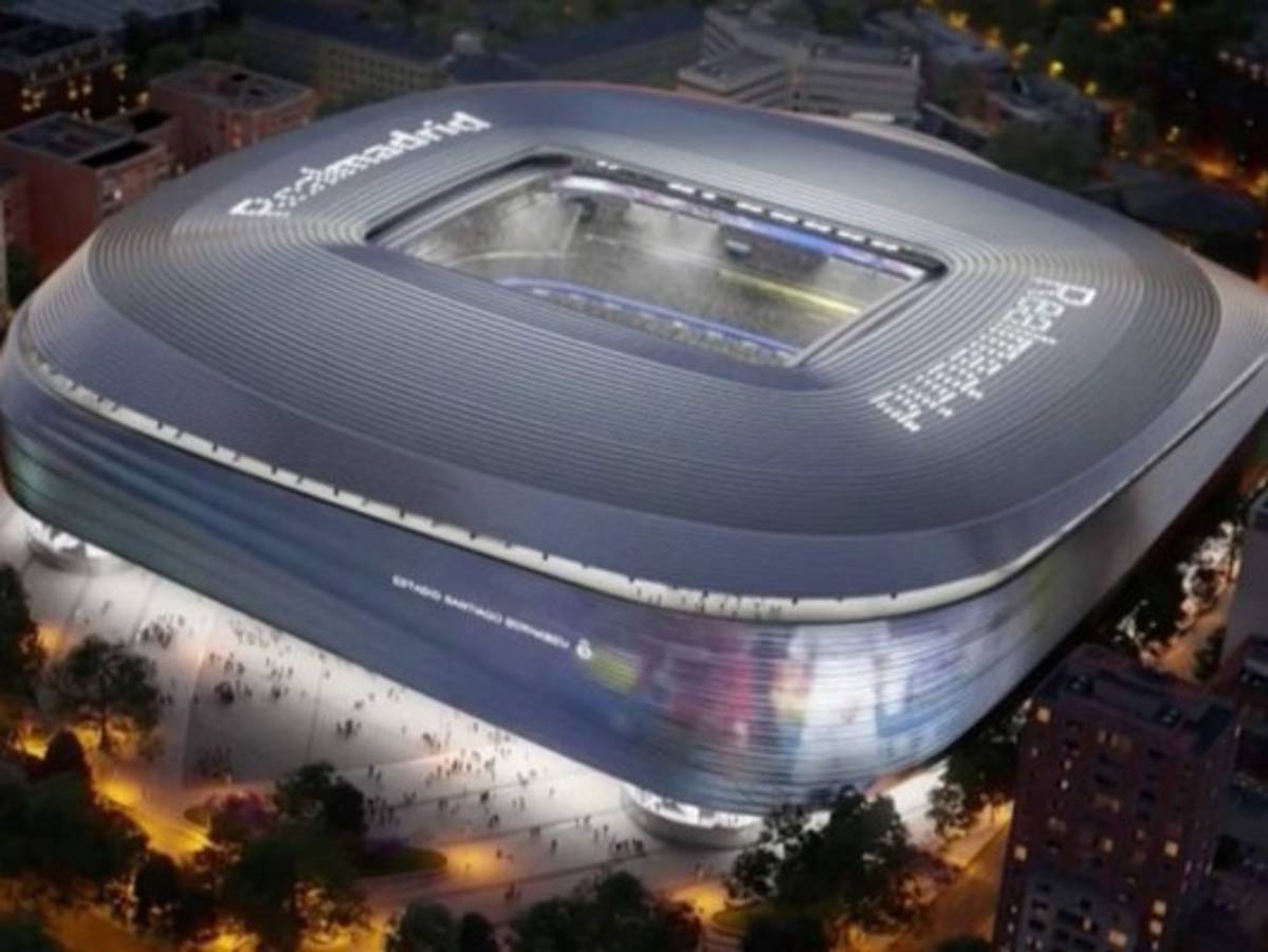 Así será el nuevo estadio Santiago Bernabéu