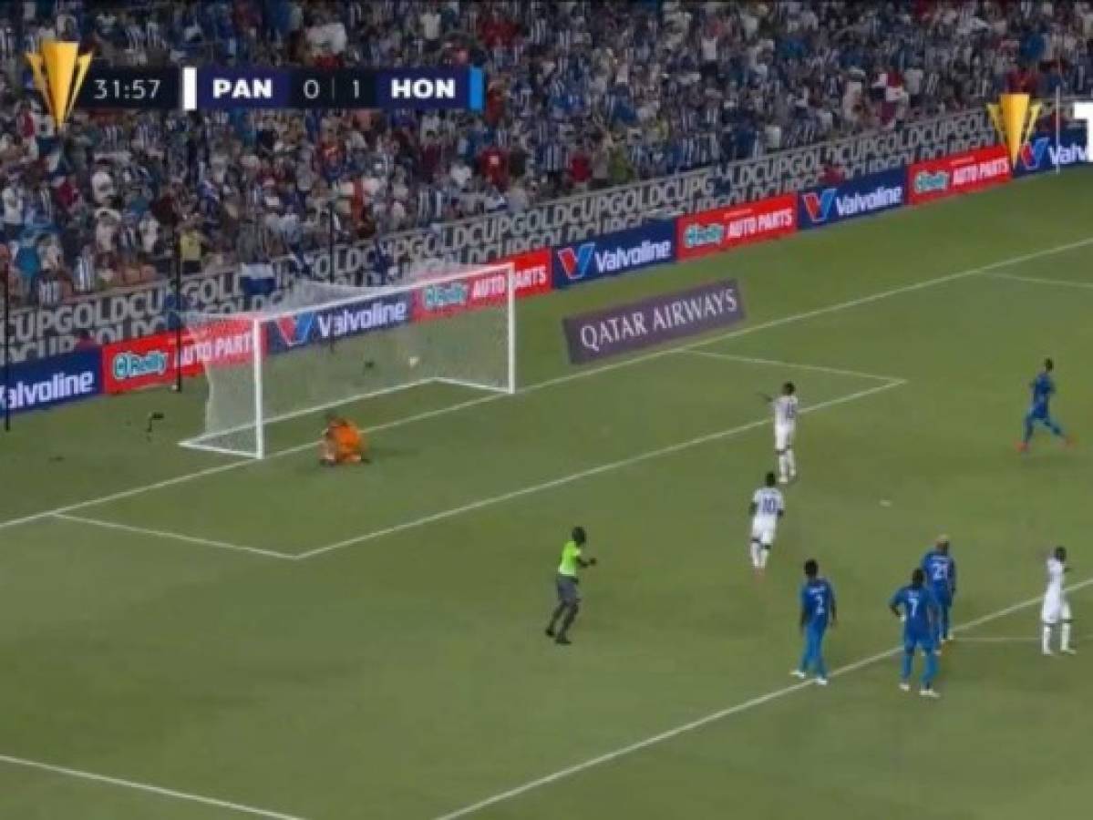 VIDEO: Revisan el VAR y Panamá empata contra Honduras desde el punto penal