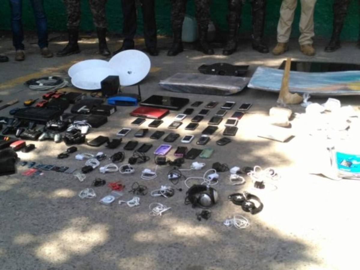 Honduras: Hallan arma 'matapolicías' y drogas en Centro Penal de San Pedro Sula