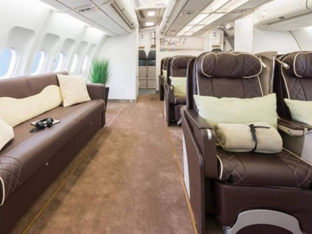 El lujoso avión privado que alquiló la AFA para Messi y compañía