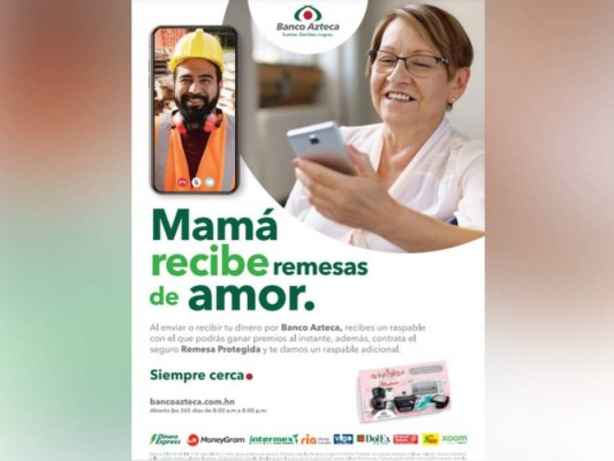 Remesas para mamá, un regalo del hijo ausente que emociona en mayo