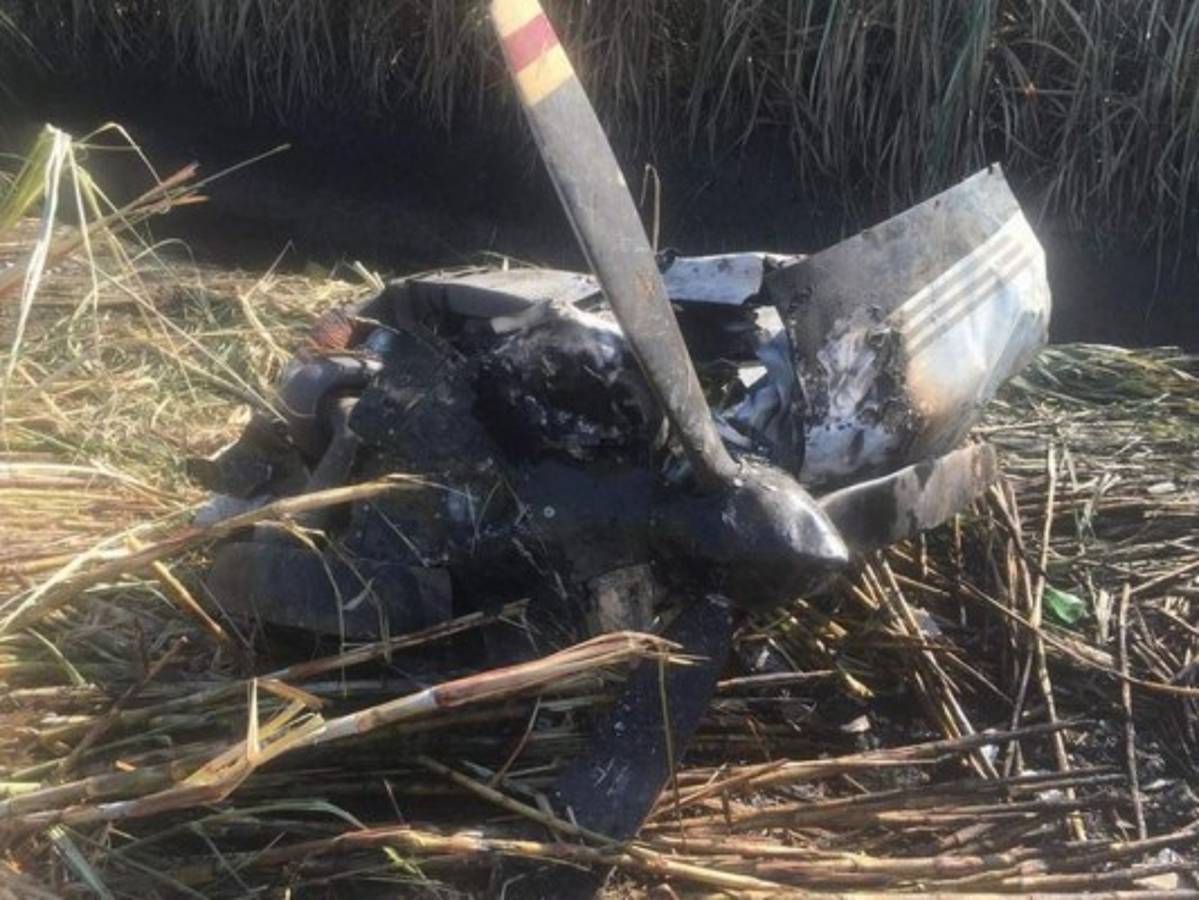 Encuentran supuesta narcoavioneta estrellada en Choloma