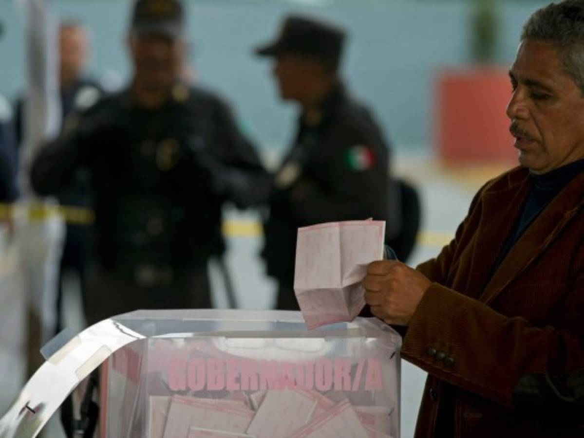 Conteo parcial: PRI gana por tres puntos en estado de México