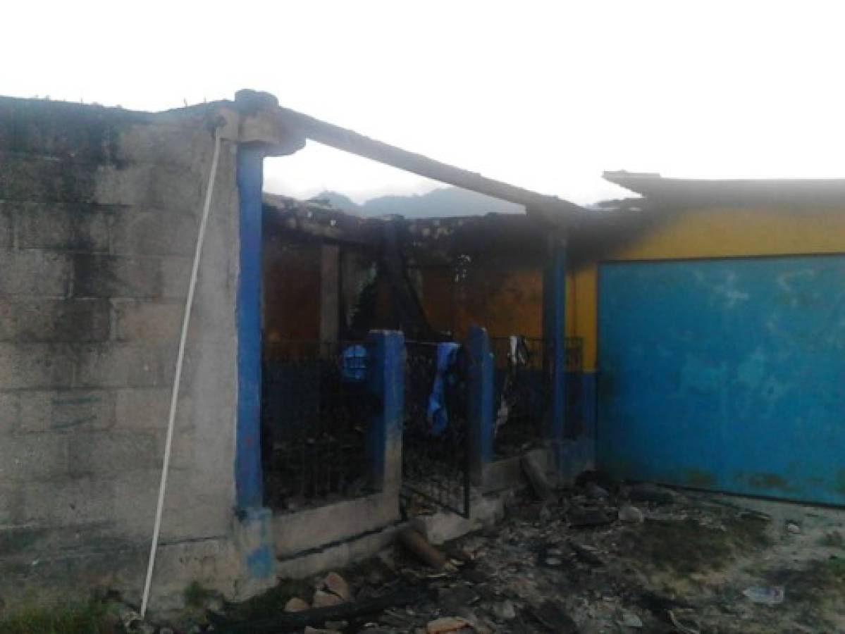 Pobladores atacan y queman posta policial en Lempira