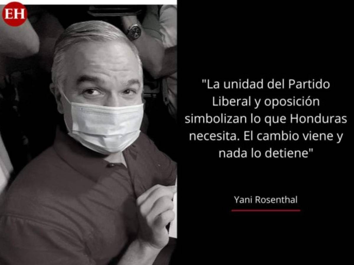 Elogios, pleitos y lucha: las frases de los precandidatos hondureños