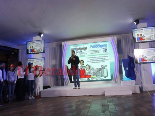 Desde su búnker, Partido Nacional asegura que resultados les favorecen (Fotos)