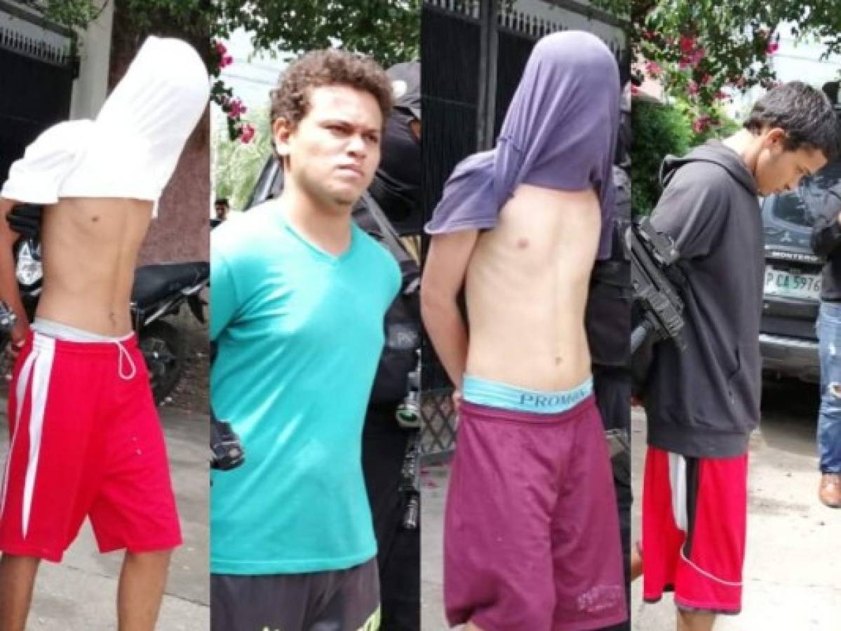 Capturan a cinco integrantes de la banda 'La Rumba' en San Pedro Sula