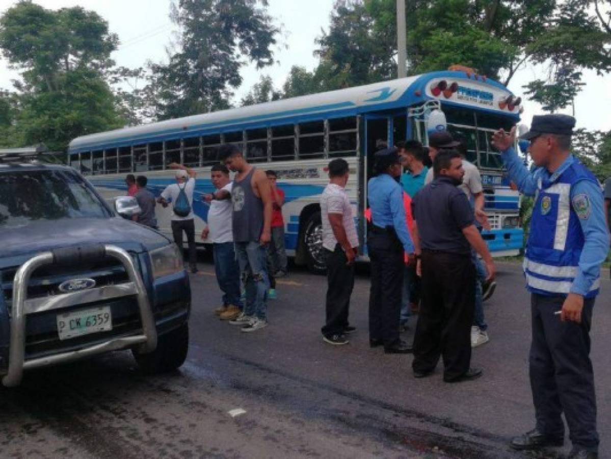 La Policía Nacional desalojará 'por la fuerza' zonas tomadas en la capital de Honduras