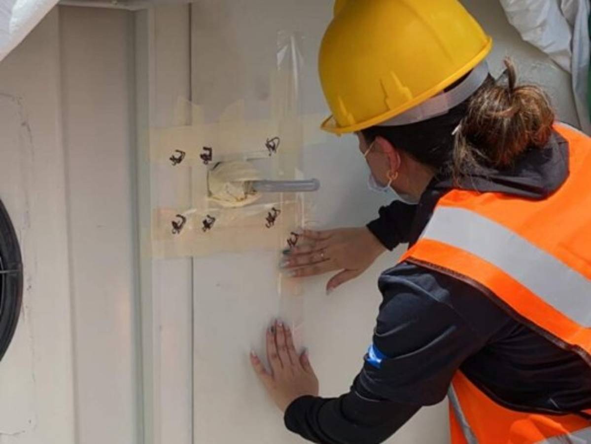 IAIP sospecha que no existe ningún contrato sobre hospitales móviles