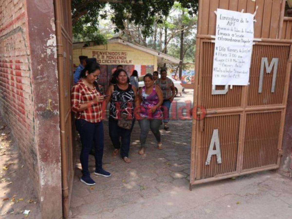 Reanudarán clases en colegio de aldea Nueva Suyapa, tras tiroteo que dejó un muerto