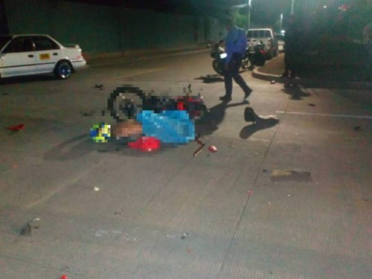 Motociclista muere en accidente en el bulevar Los Próceres