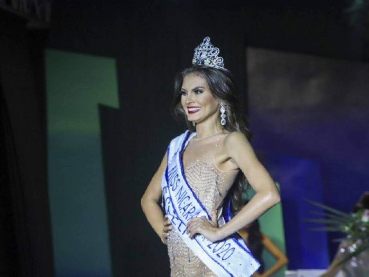 Ana Marcelo, coronada Miss Nicaragua en plena pandemia