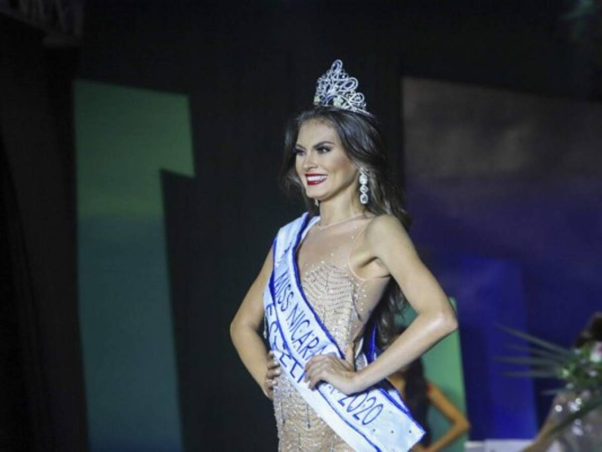Ana Marcelo, coronada Miss Nicaragua en plena pandemia