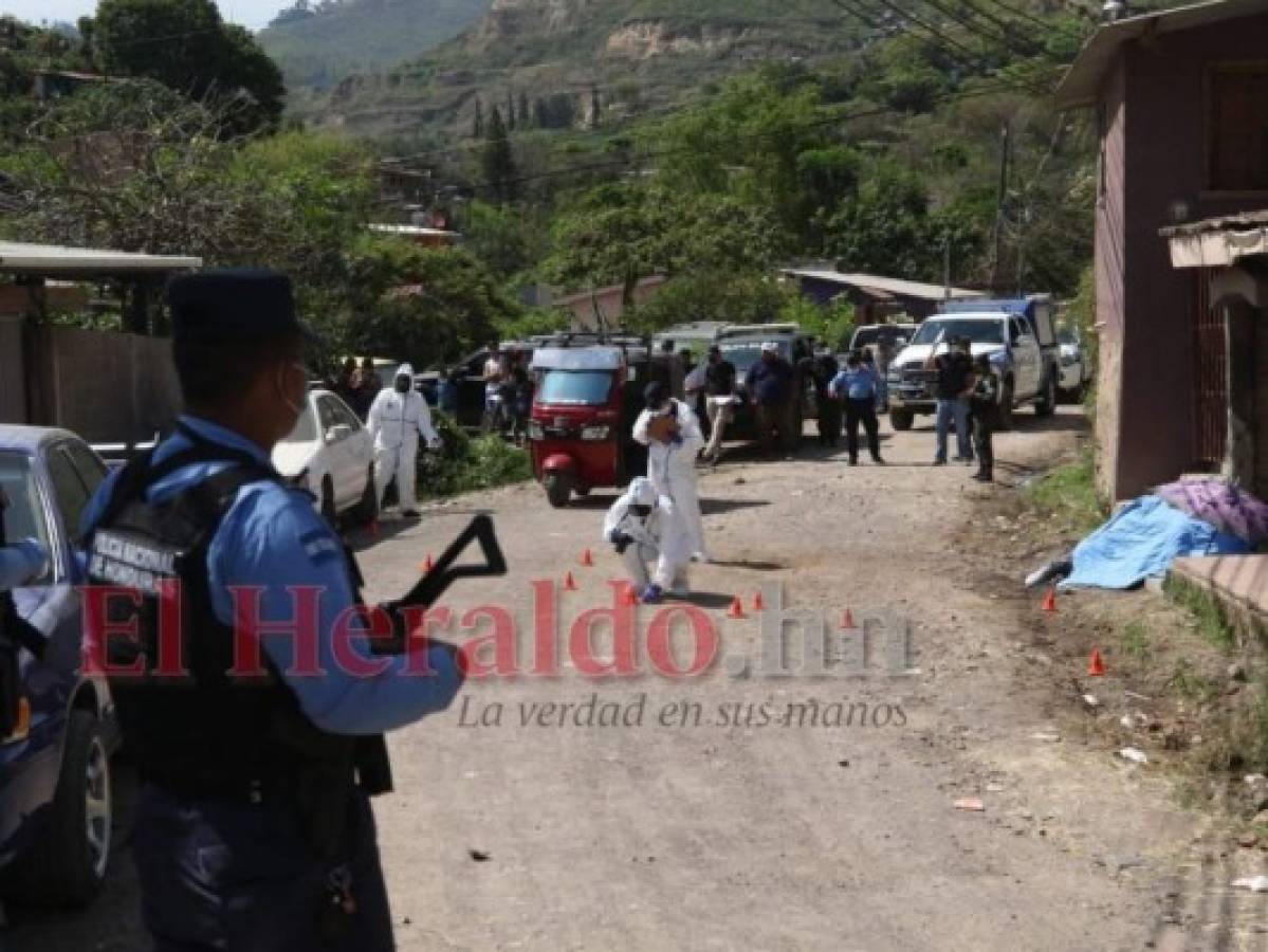 Matan de varios disparos a mototaxista en la aldea La Cuesta #1 de Tegucigalpa