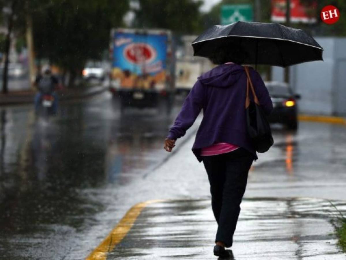 Lluvias y actividad eléctrica se esperan este viernes en Tegucigalpa y alrededores