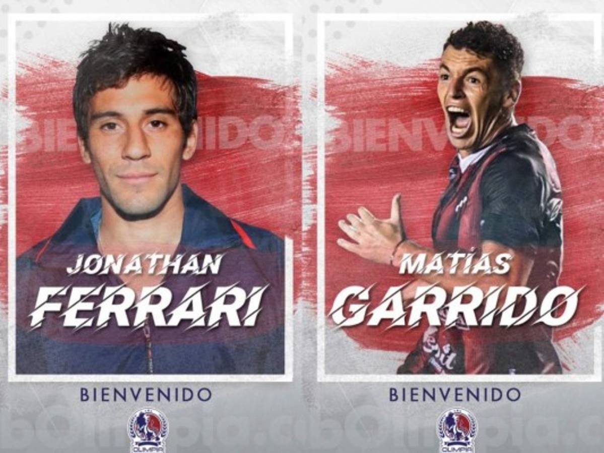 Olimpia refuerza plantel con los argentinos Jonathan Ferrari y Matías Garrido