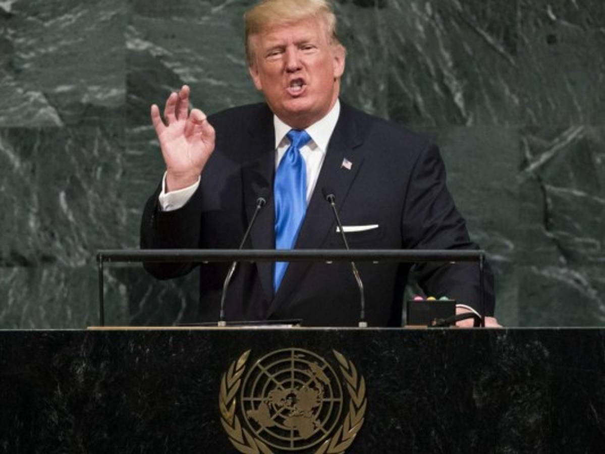 Trump dice a la ONU que la 'dictadura socialista' de Venezuela es 'inaceptable'  