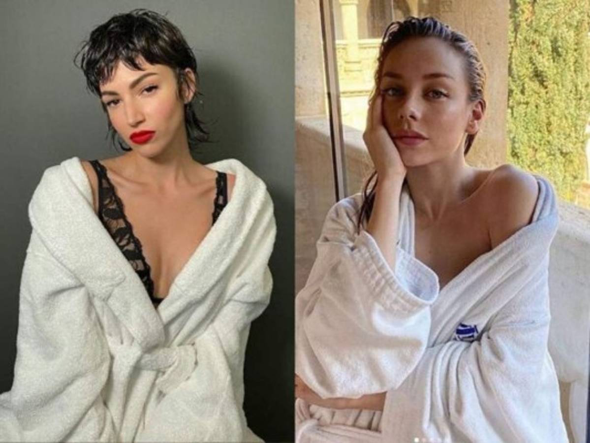 Netflix comparte sensuales fotos de Ester Expósito y Úrsula Corberó en bata