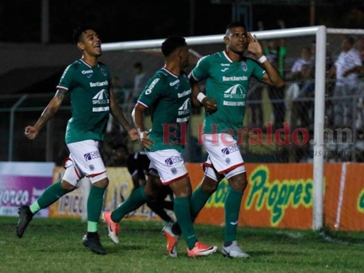 Marathón vence 1-0 a Honduras Progreso y sigue siendo el líder del fútbol hondureño