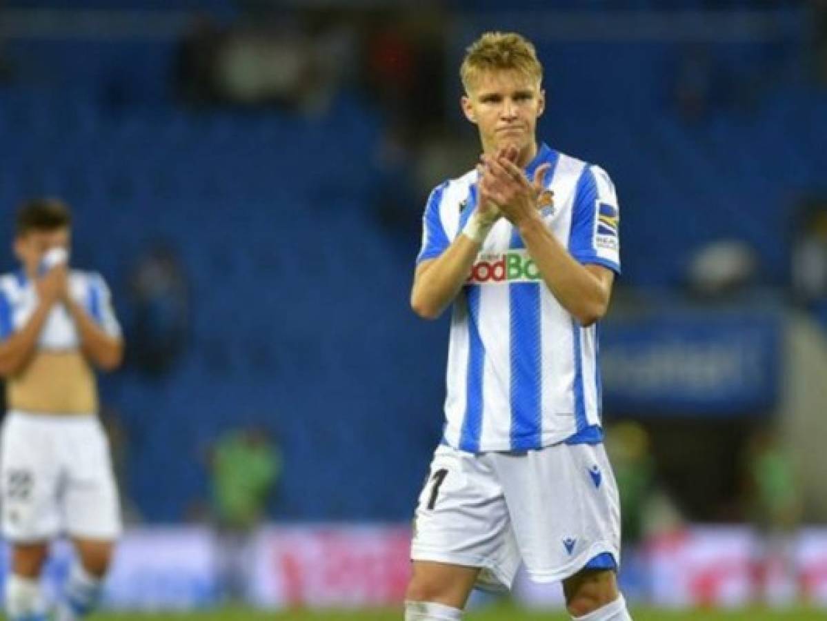 Odegaard es baja de la Real Sociedad y podría perderse el resto de la temporada