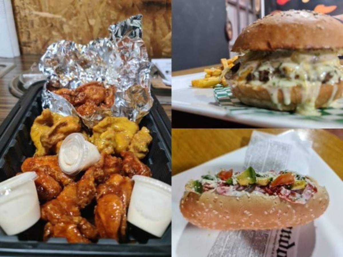 Las alitas de pollo, hamburguesas y hotdogs son los más pedidos. Foto: El Heraldo