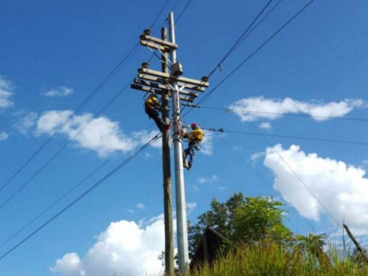 Zonas de San Pedro Sula, Olancho, Colón y Santa Rita que no tendrán energía eléctrica el viernes 1 de febrero